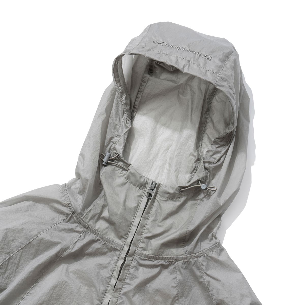 엑스트라오디너리(EXTRAORDINARY) SHEER NYLON WINDBREAKER JACKET L/GREY