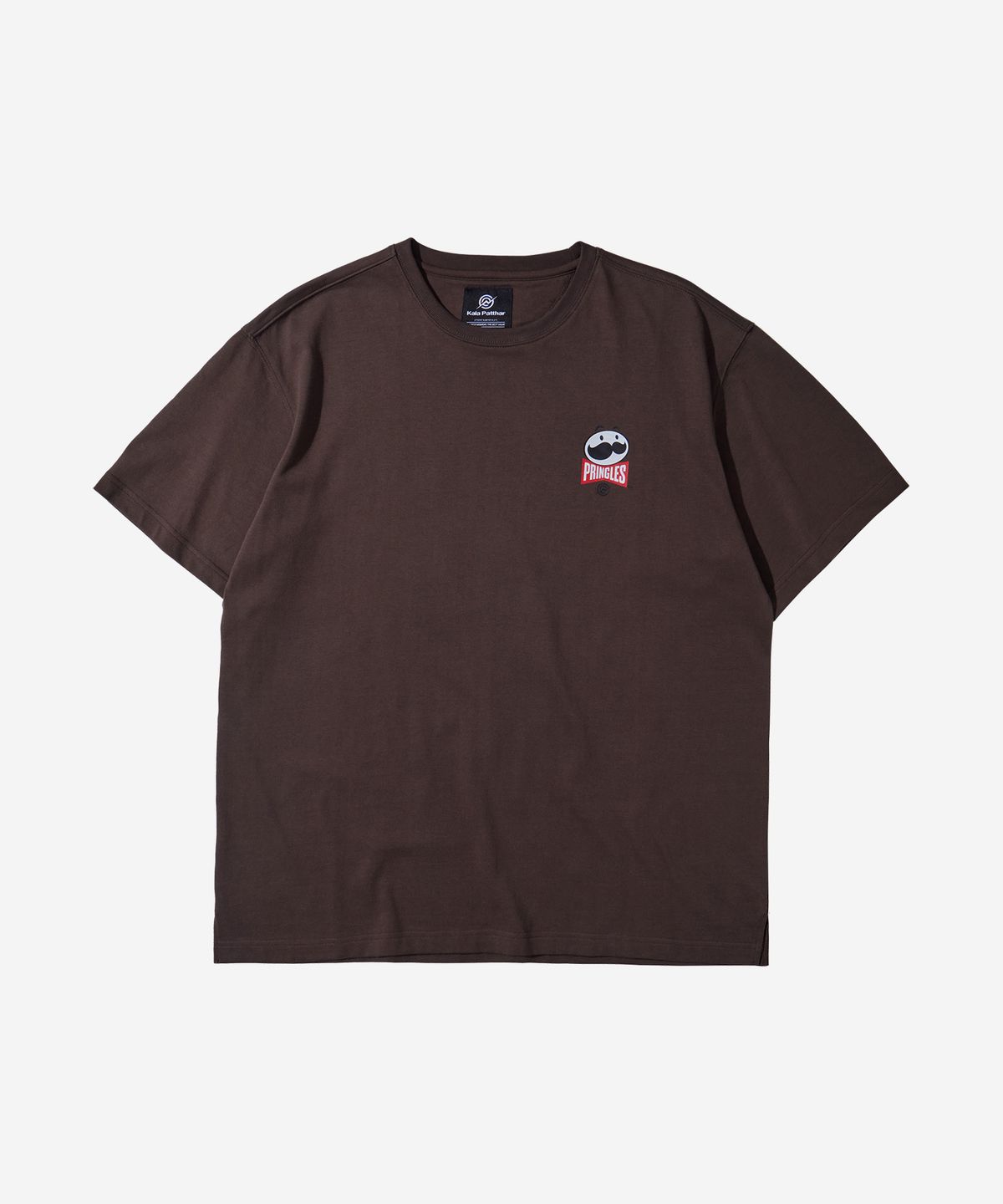 칼라파타르(KALAPATTHAR) [PRINGLES X KALAPATTHAR] Summer Potato Pool T-Shirt - Brown