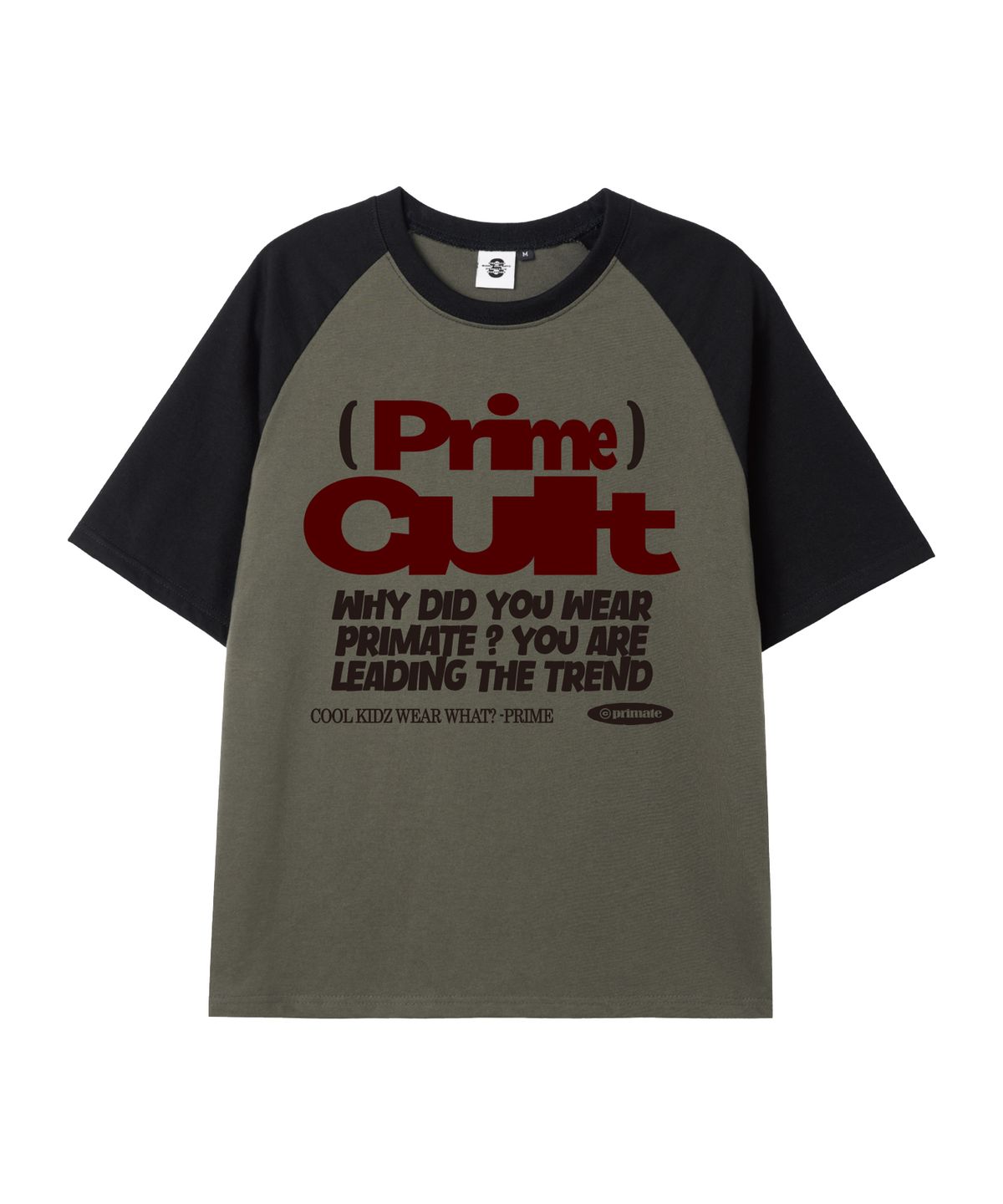 프라임에이트(PRIMATE) VIXTRO 오버핏 래글런 반팔티셔츠 5 COLORS
