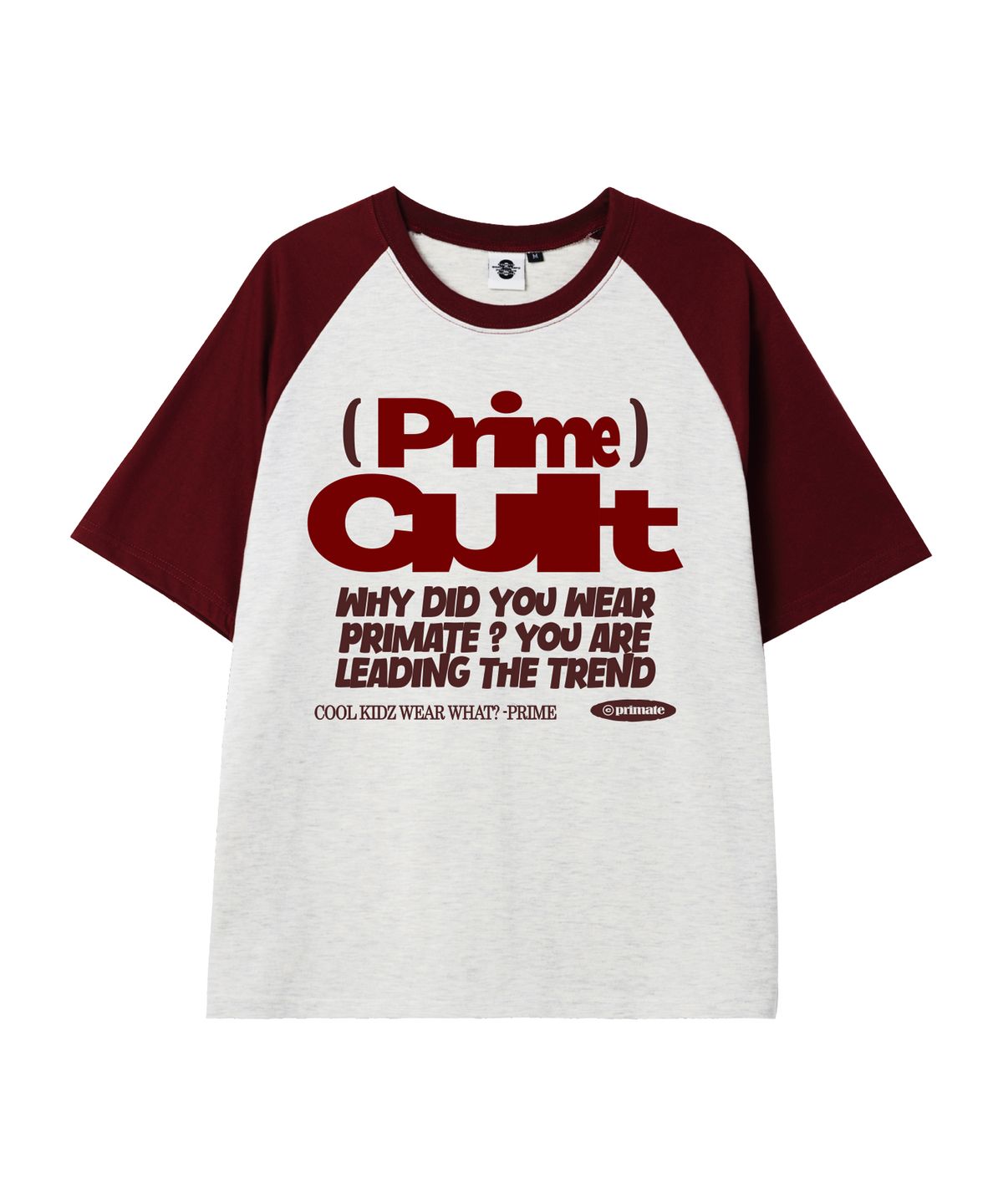 프라임에이트(PRIMATE) VIXTRO 오버핏 래글런 반팔티셔츠 5 COLORS