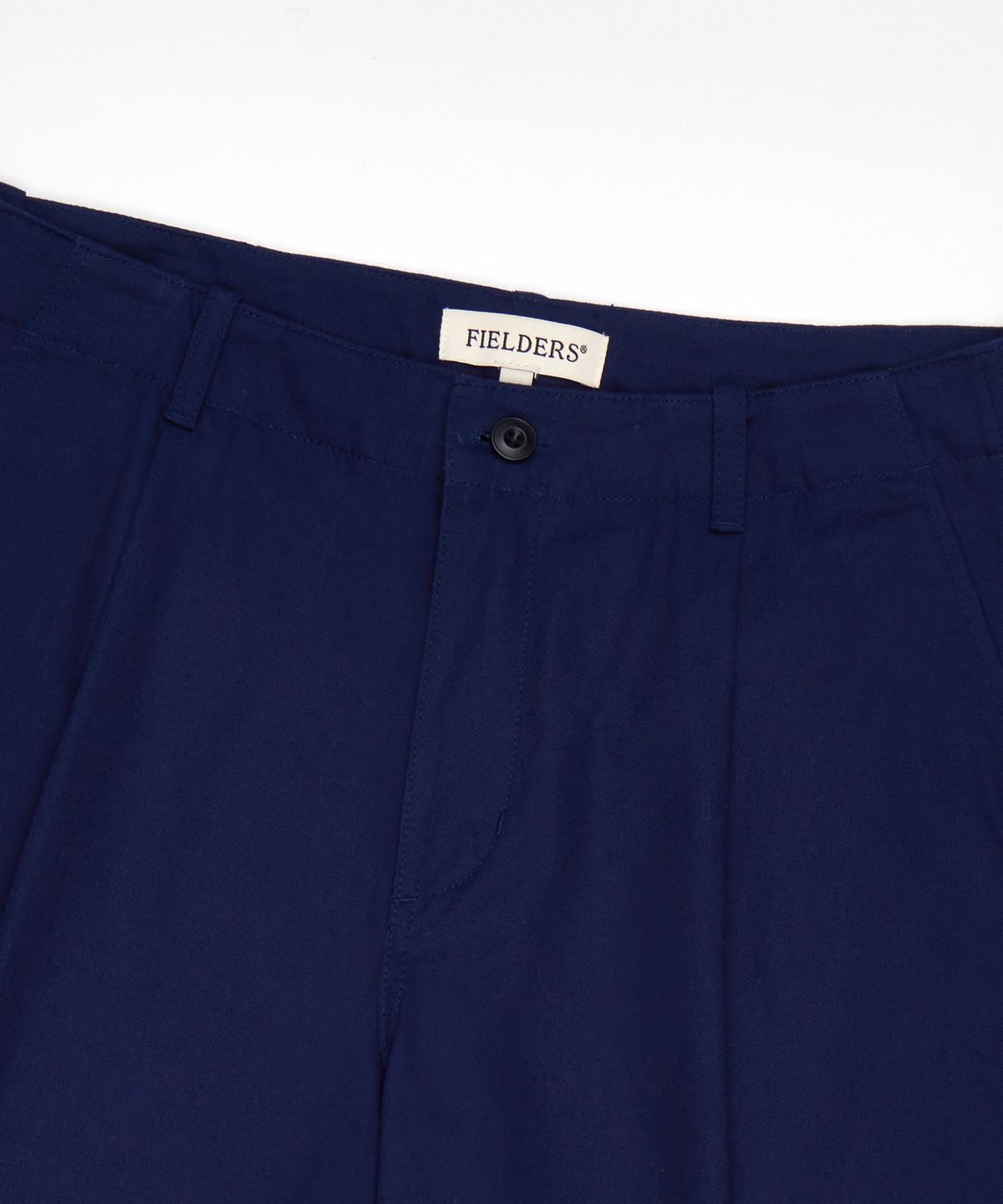 필더스(FIELDERS) BASIC STANDARD FIT ONE-TUCK SHORTS NAVY