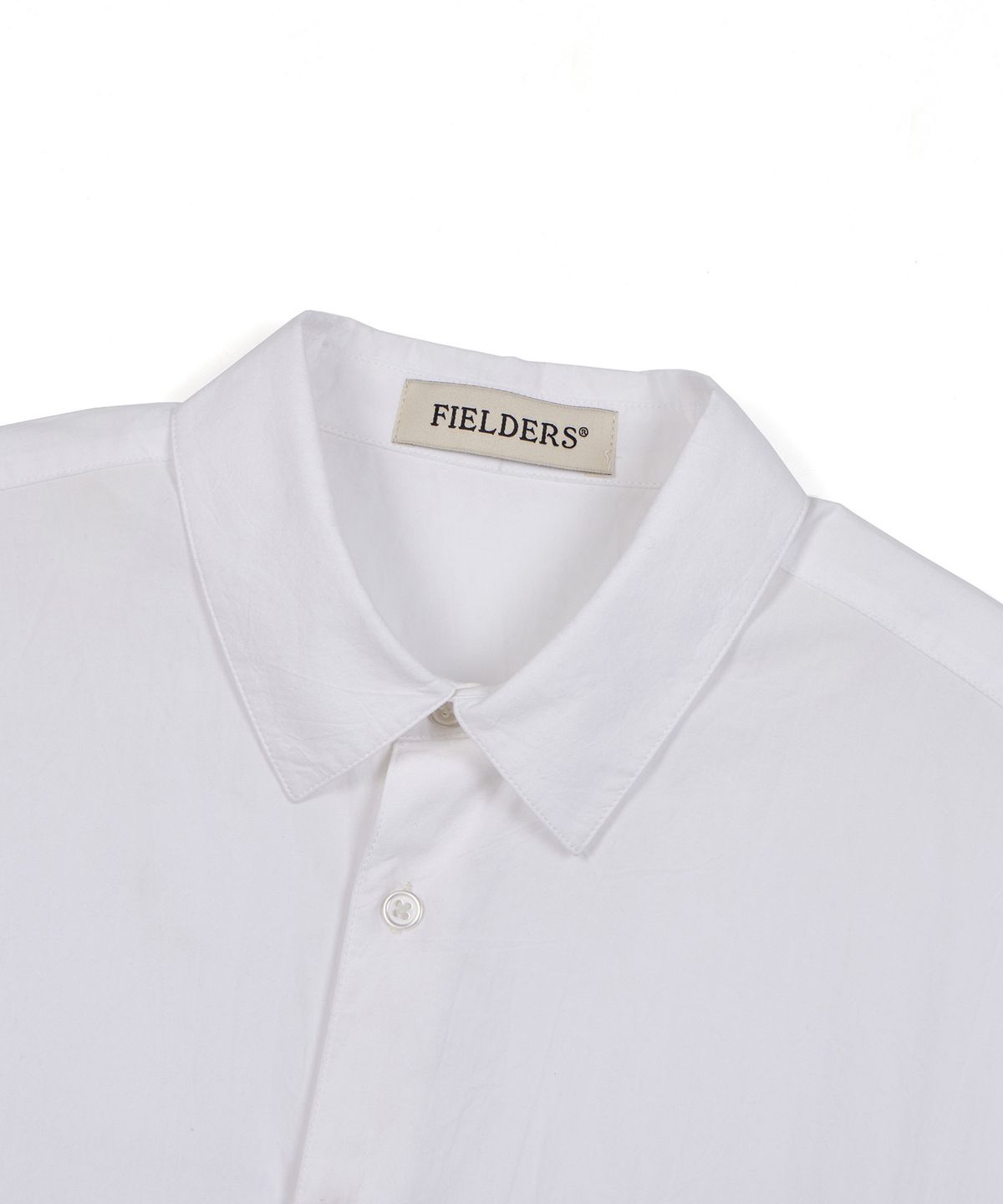 필더스(FIELDERS) BASIC STANDARD FIT POCKET SHORT-SLEEVED SHIRT WHITE
