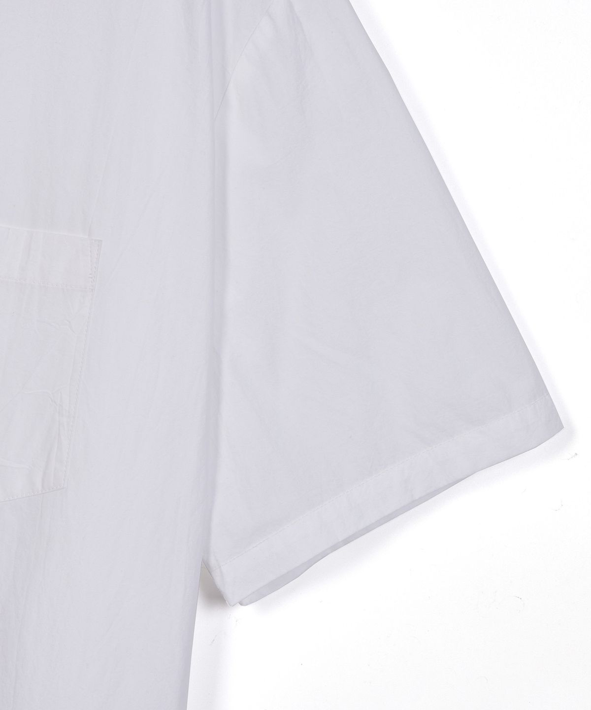 필더스(FIELDERS) BASIC STANDARD FIT POCKET SHORT-SLEEVED SHIRT WHITE