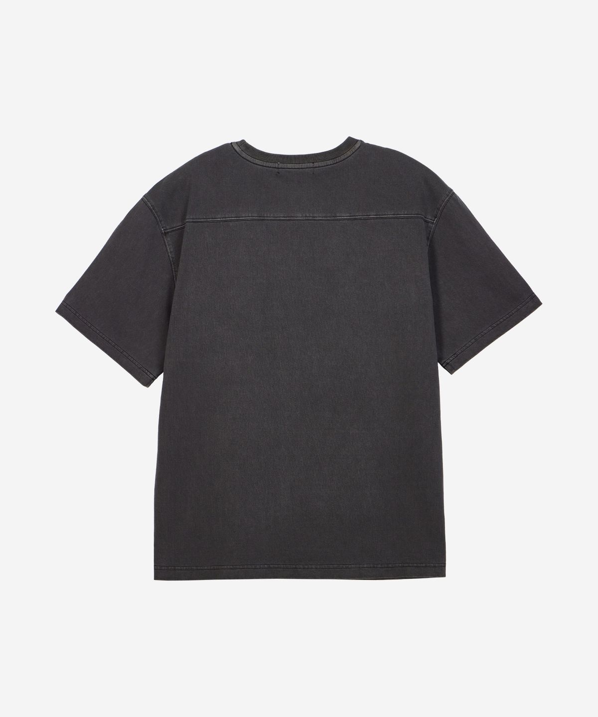 필더스(FIELDERS) BASIC BACK INCISION SHORT-SLEEVED T-SHIRT BLACK