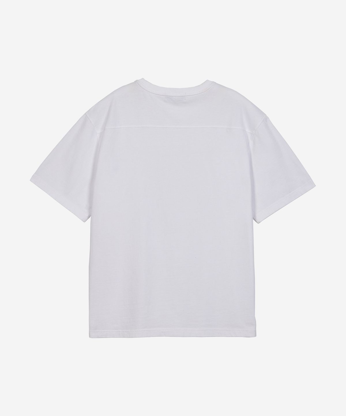 필더스(FIELDERS) BASIC BACK INCISION SHORT-SLEEVED T-SHIRT WHITE