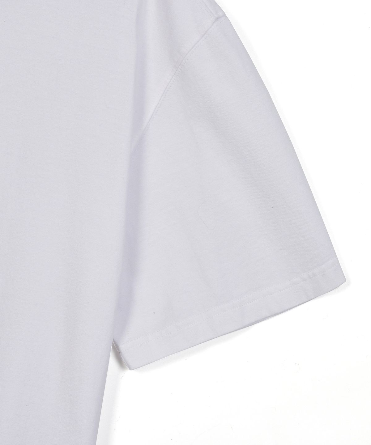필더스(FIELDERS) BASIC BACK INCISION SHORT-SLEEVED T-SHIRT WHITE