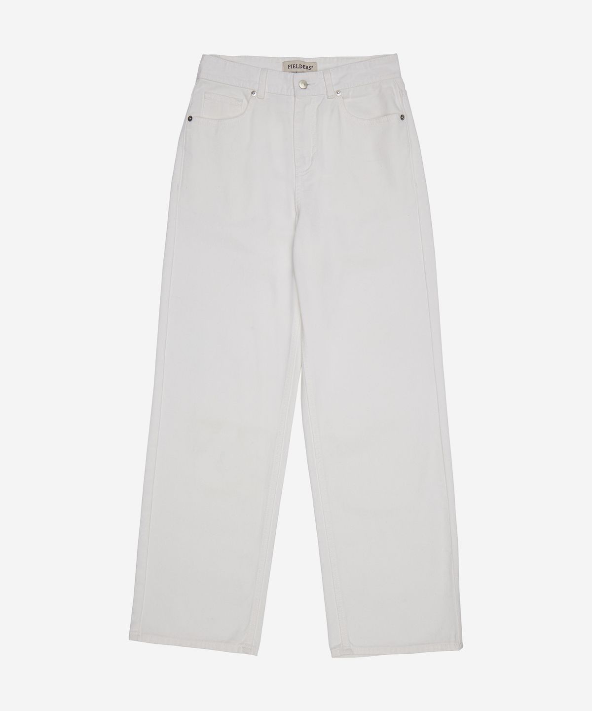 필더스(FIELDERS) REGULAR STRAIGHT FIT DENIM PANTS WHITE