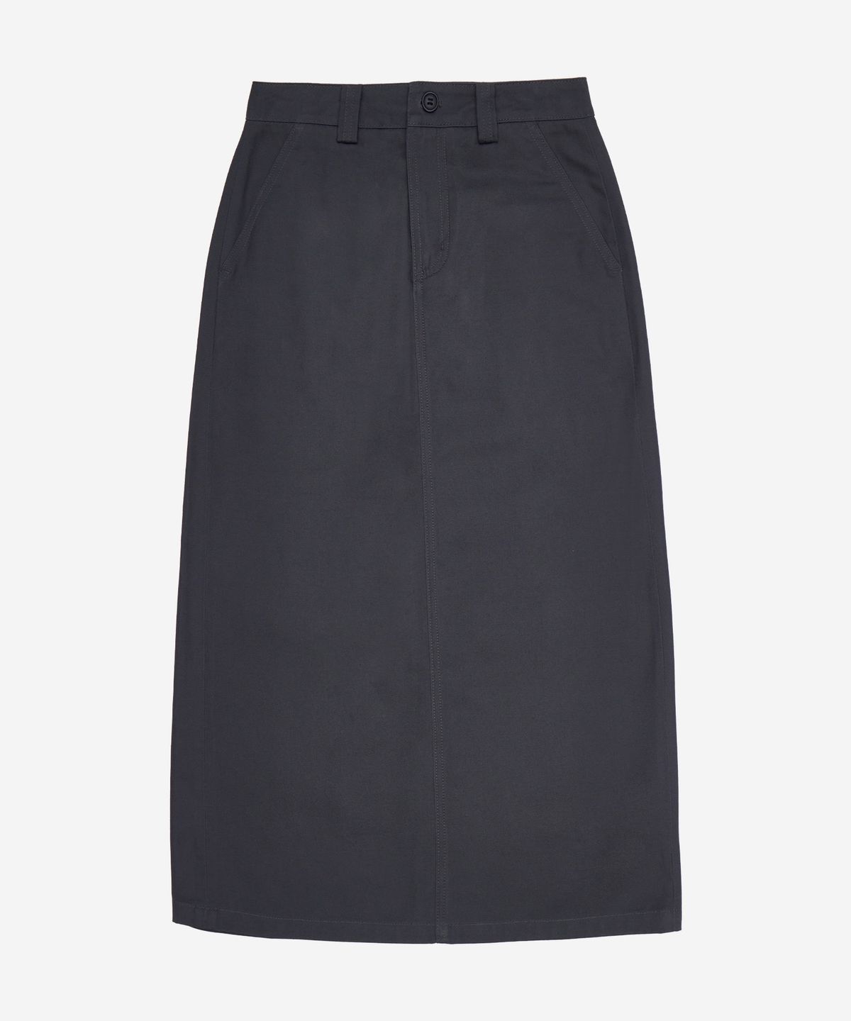 필더스(FIELDERS) BACK POCKET LONG SKIRT KHAKI