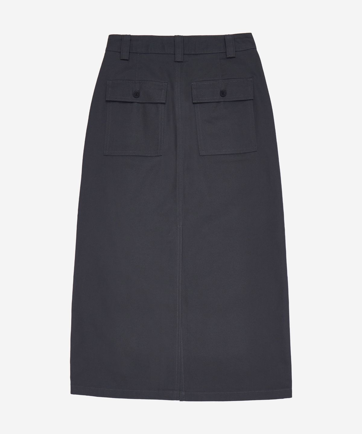 필더스(FIELDERS) BACK POCKET LONG SKIRT KHAKI
