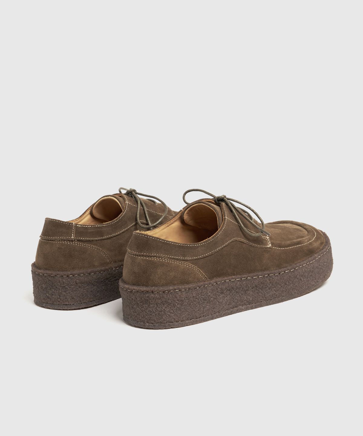 로스트가든(LOSTGARDEN) UNIFORM Crepe Derby Brown