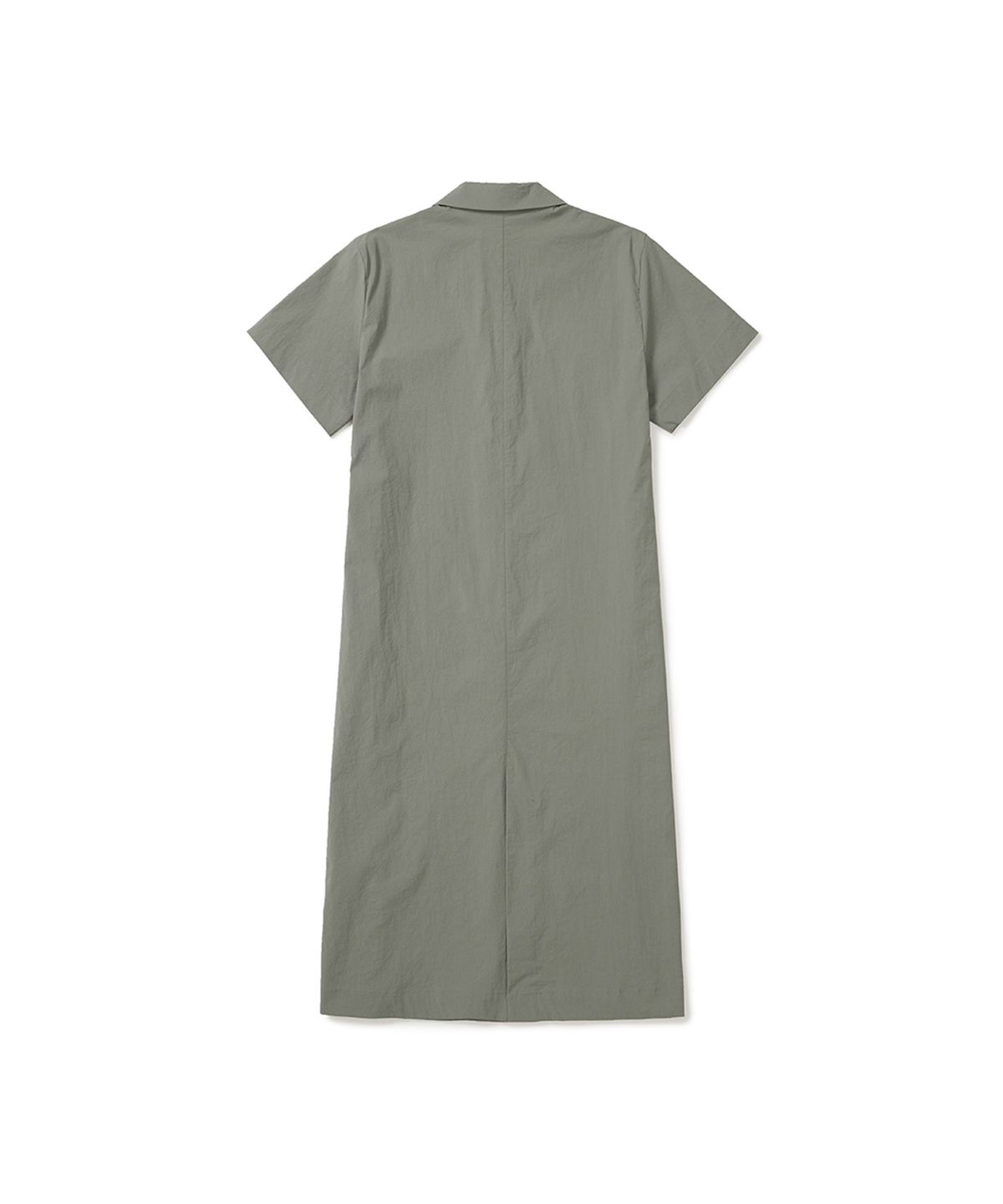 스노우피크 어패럴(SNOWPEAK APPAREL) 냉감 루트 카라 원피스 (S25MWROP61) Light Khaki