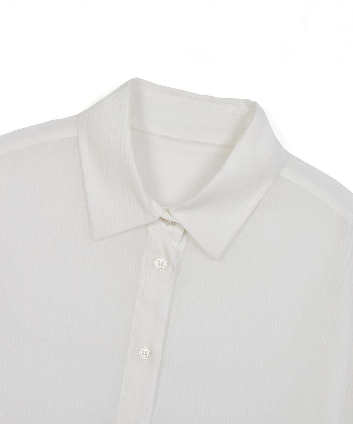 필더스(FIELDERS) SEERSUCKER SHIRTS WHITE
