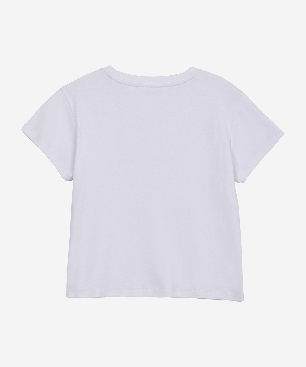 필더스(FIELDERS) BASIC CROPPED T-SHIRT WHITE