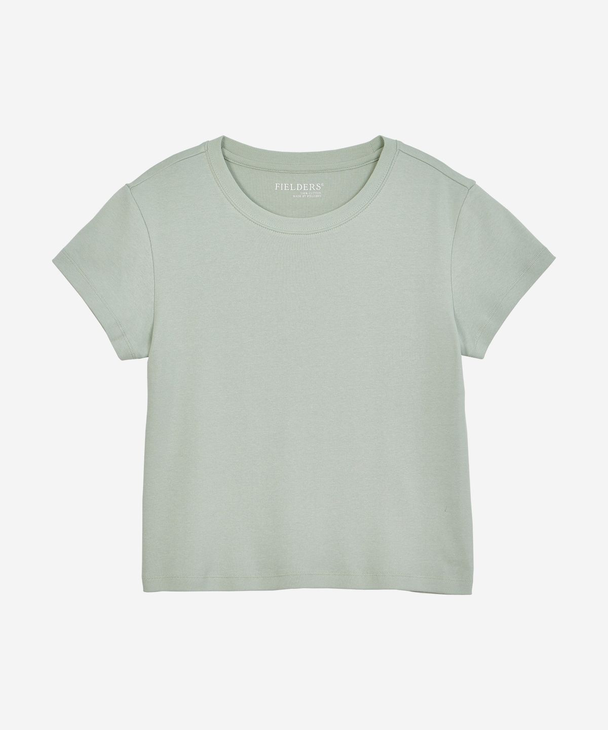 필더스(FIELDERS) BASIC CROPPED T-SHIRT MINT
