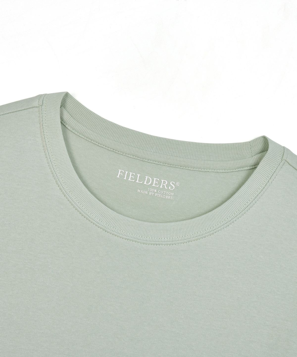 필더스(FIELDERS) BASIC CROPPED T-SHIRT MINT