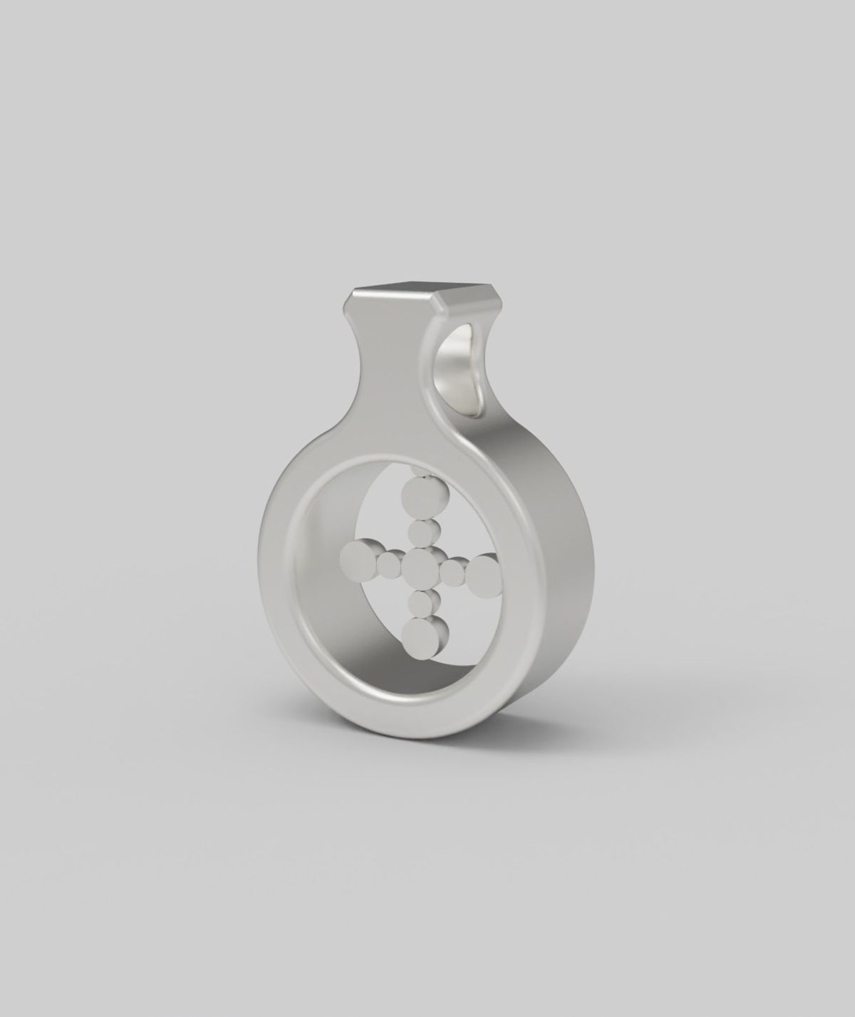 르네오브제(RENEOBJET) HAL PAV CROSS NECKLACE SET [STERLING SILVER] 실버 925 펜던트 포인트 목걸이 세트