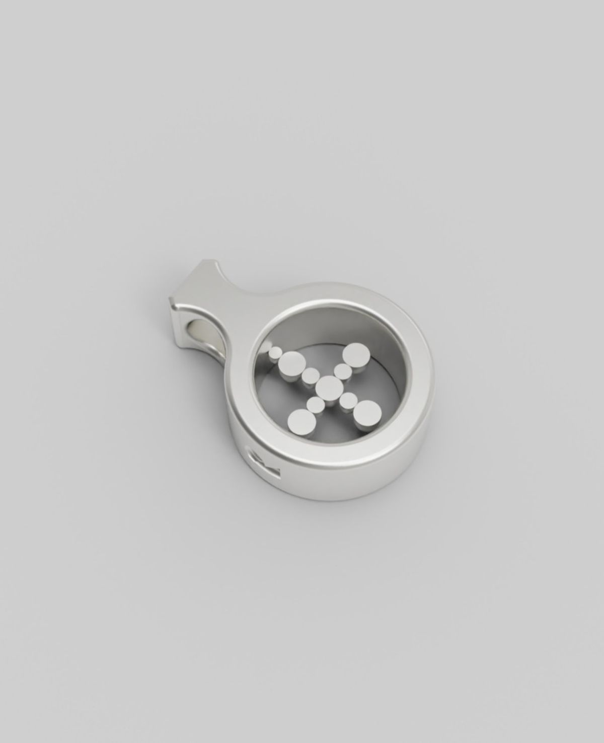 르네오브제(RENEOBJET) HAL PAV CROSS NECKLACE SET [STERLING SILVER] 실버 925 펜던트 포인트 목걸이 세트