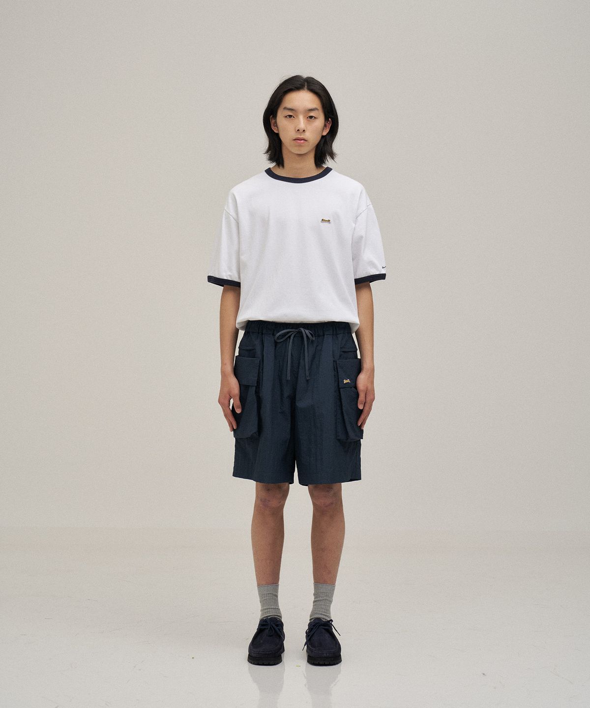 르티그레(LE TIGRE) Modern Cargo shorts (Light Navy)