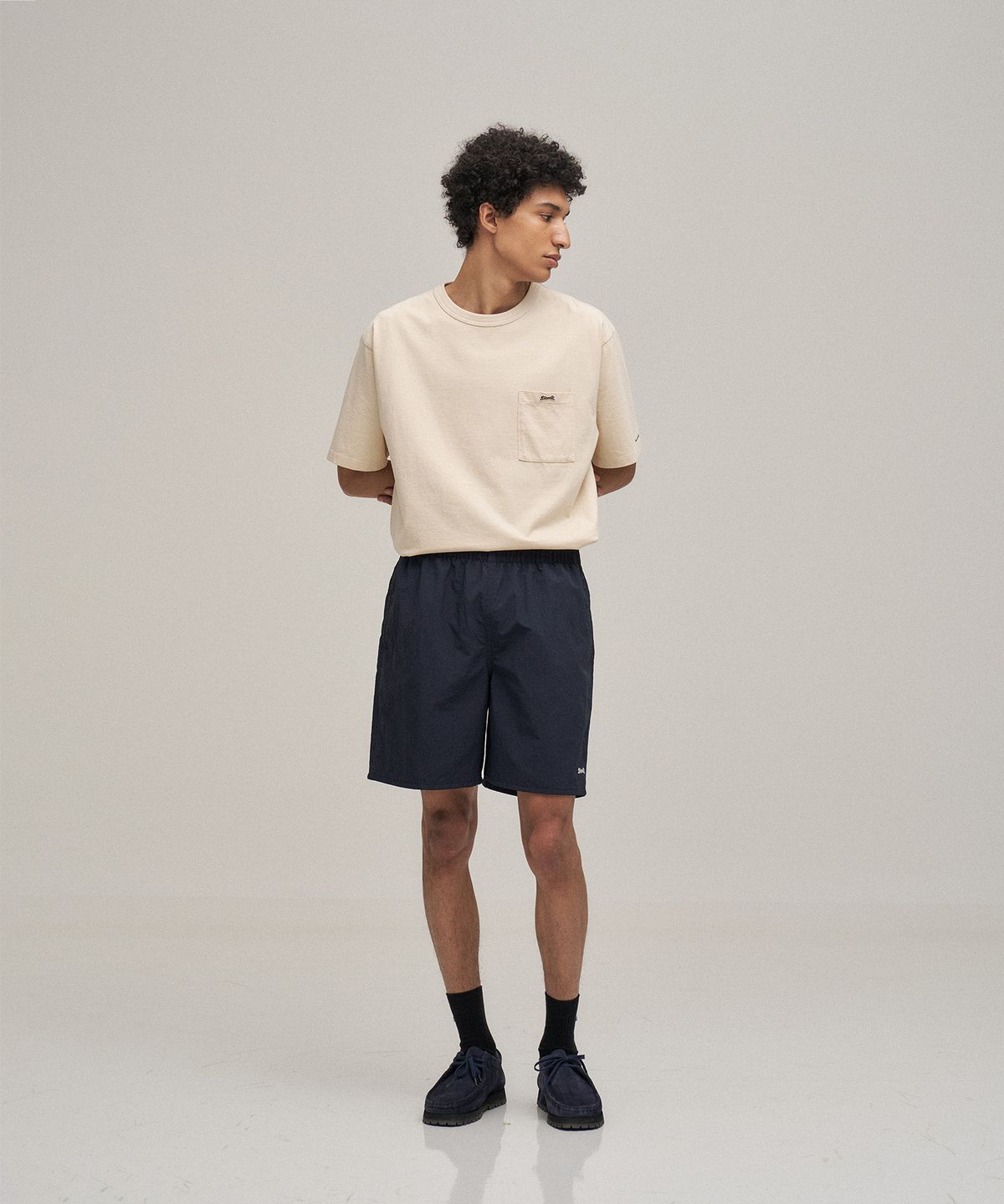 르티그레(LE TIGRE) Breeze easy shorts (Navy)
