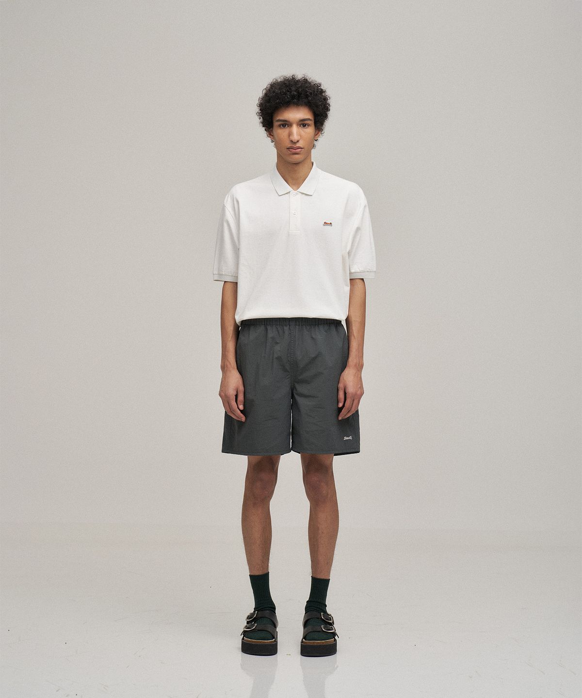 르티그레(LE TIGRE) Breeze easy shorts (Khaki Gray)