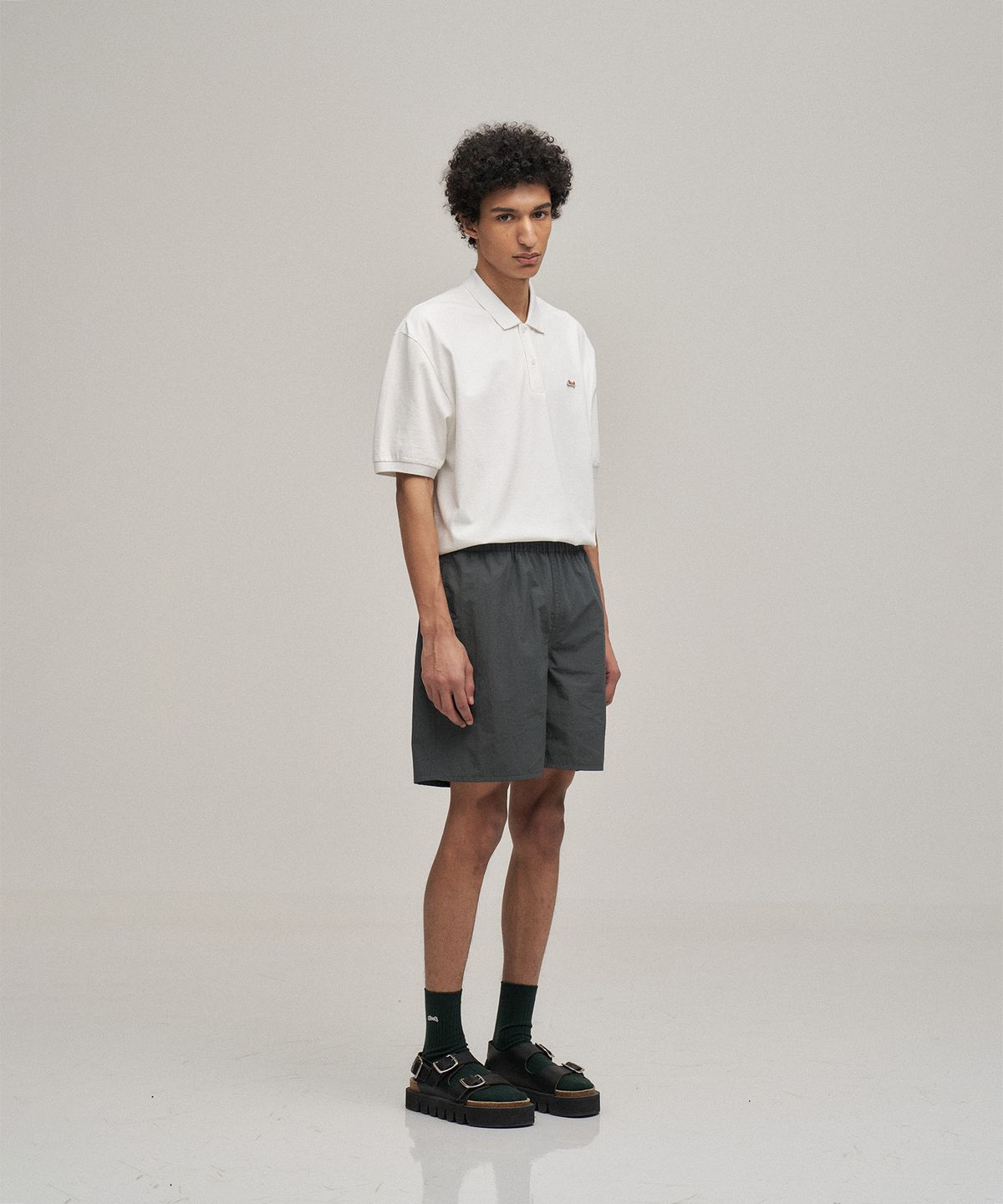 르티그레(LE TIGRE) Breeze easy shorts (Khaki Gray)