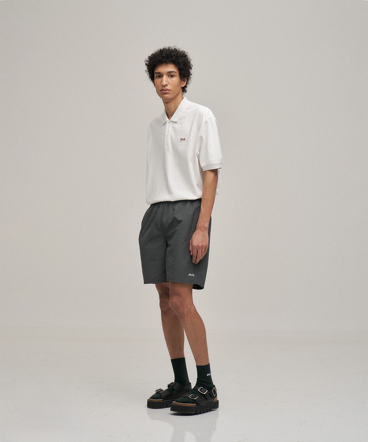 르티그레(LE TIGRE) Breeze easy shorts (Khaki Gray)