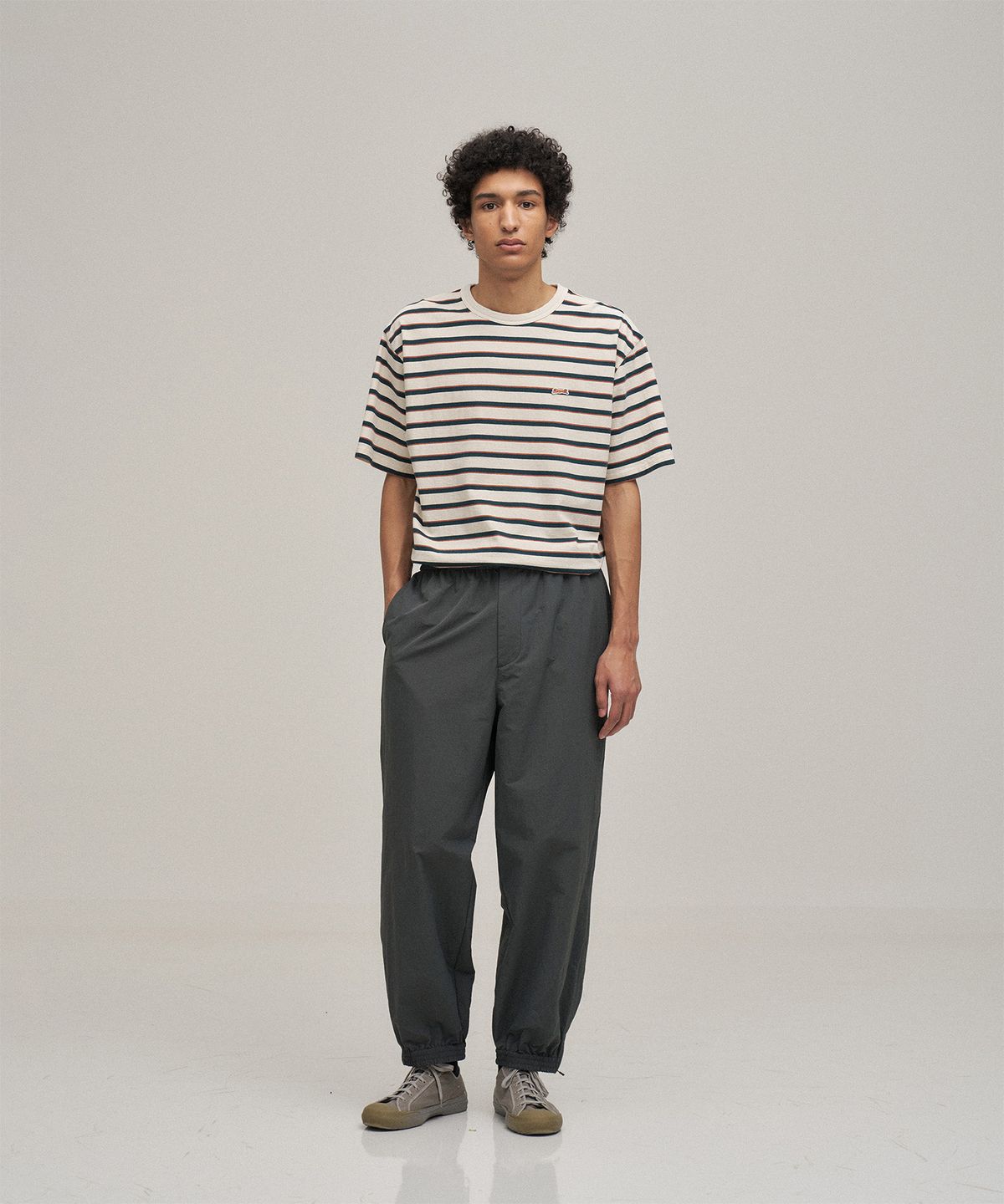 르티그레(LE TIGRE) Breeze Training pants (Khaki Gray)