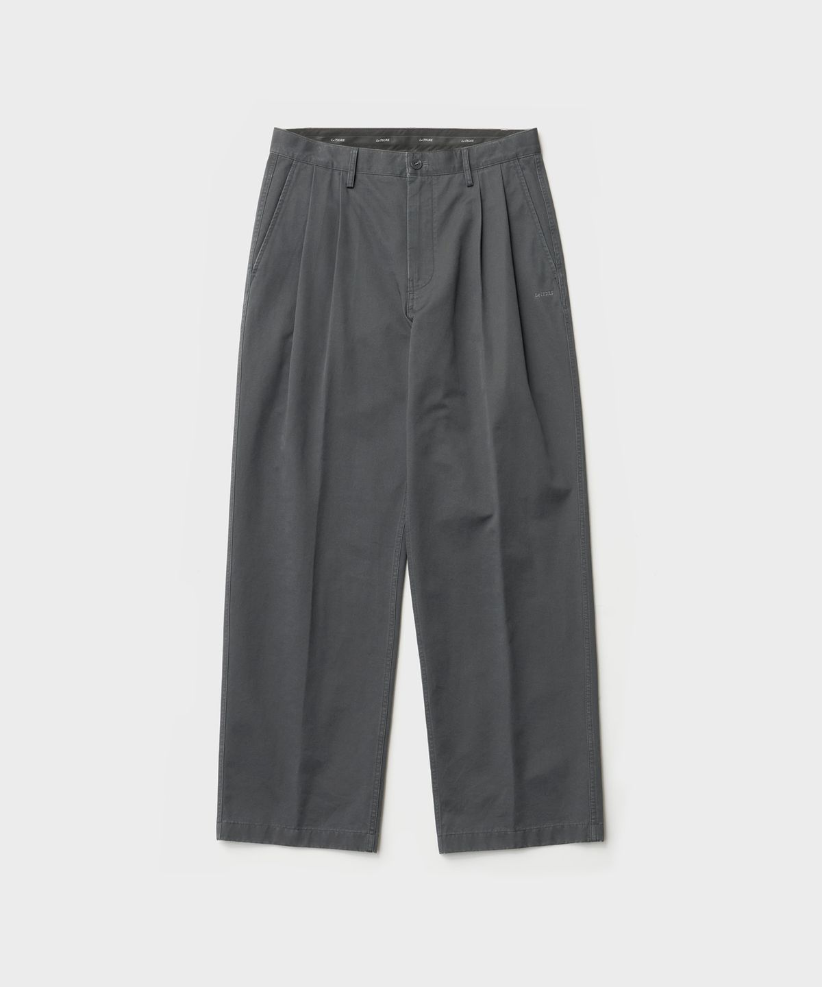 르티그레(LE TIGRE) Classic Chino pants (Graphite)