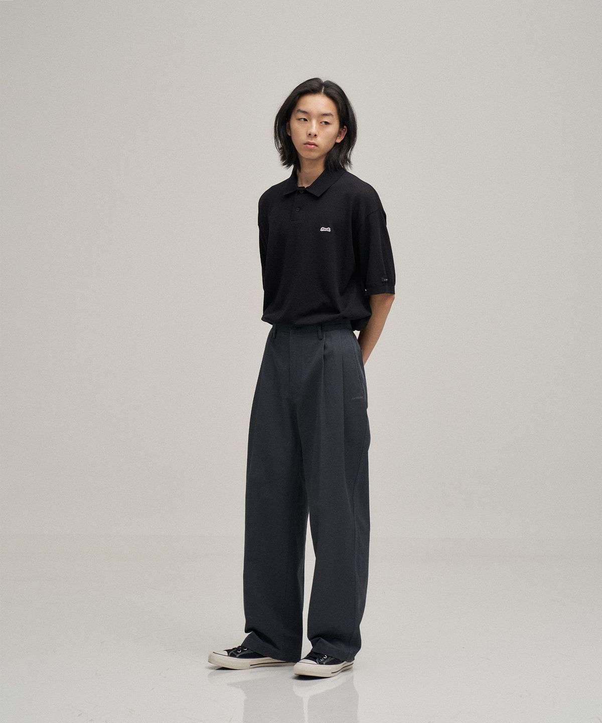 르티그레(LE TIGRE) Classic Chino pants (Graphite)