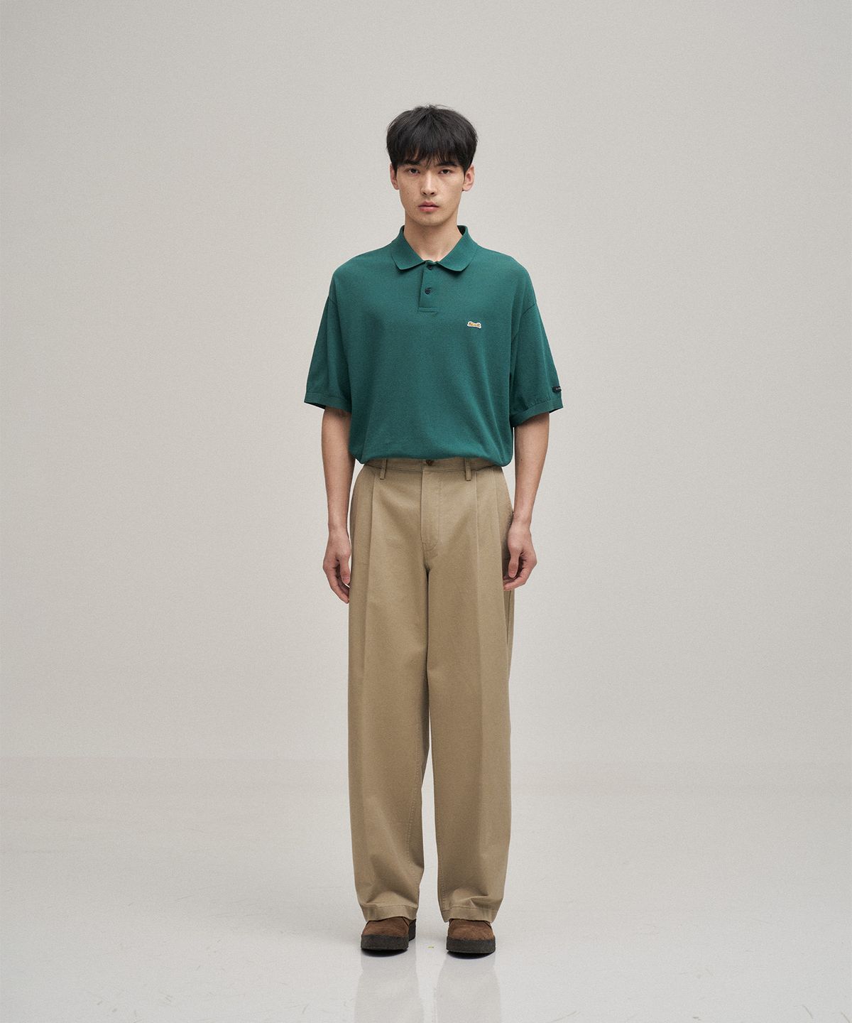 르티그레(LE TIGRE) Classic Chino pants (Light Khaki)