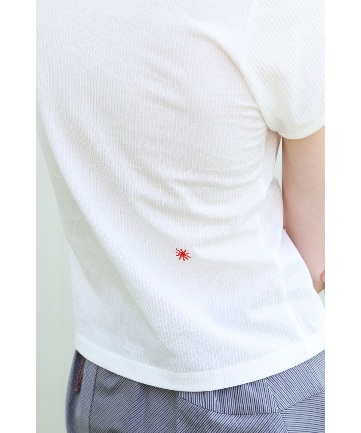 포에브(POEV) Fruit Palm Tree T-shirt - White