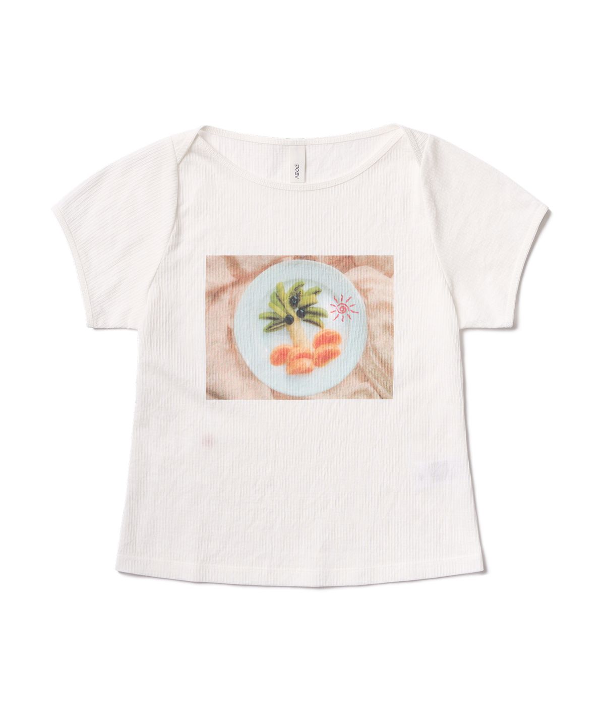 포에브(POEV) Fruit Palm Tree T-shirt - White
