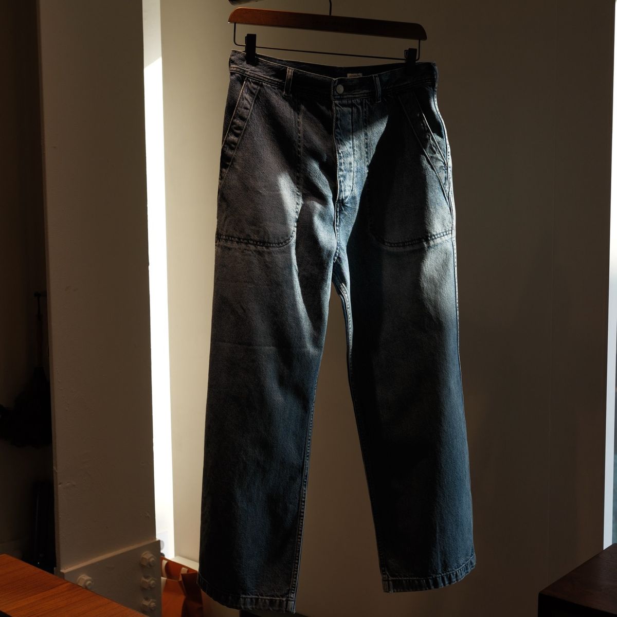 본로우(BONRROW) 40s USN DENIM TROUSERS