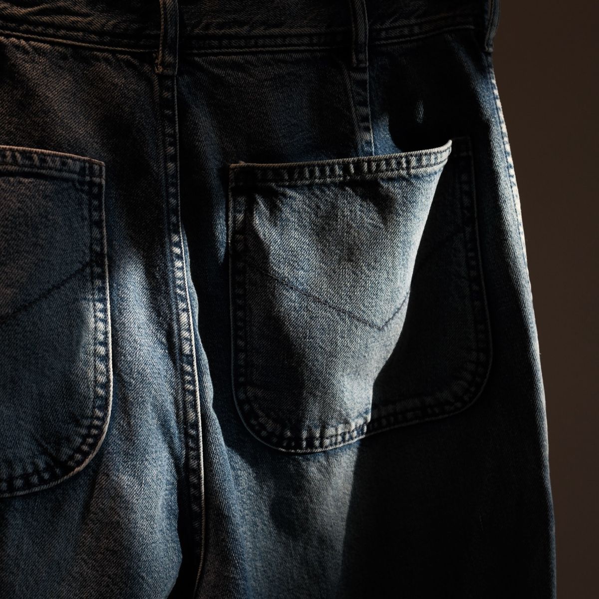 본로우(BONRROW) 40s USN DENIM TROUSERS