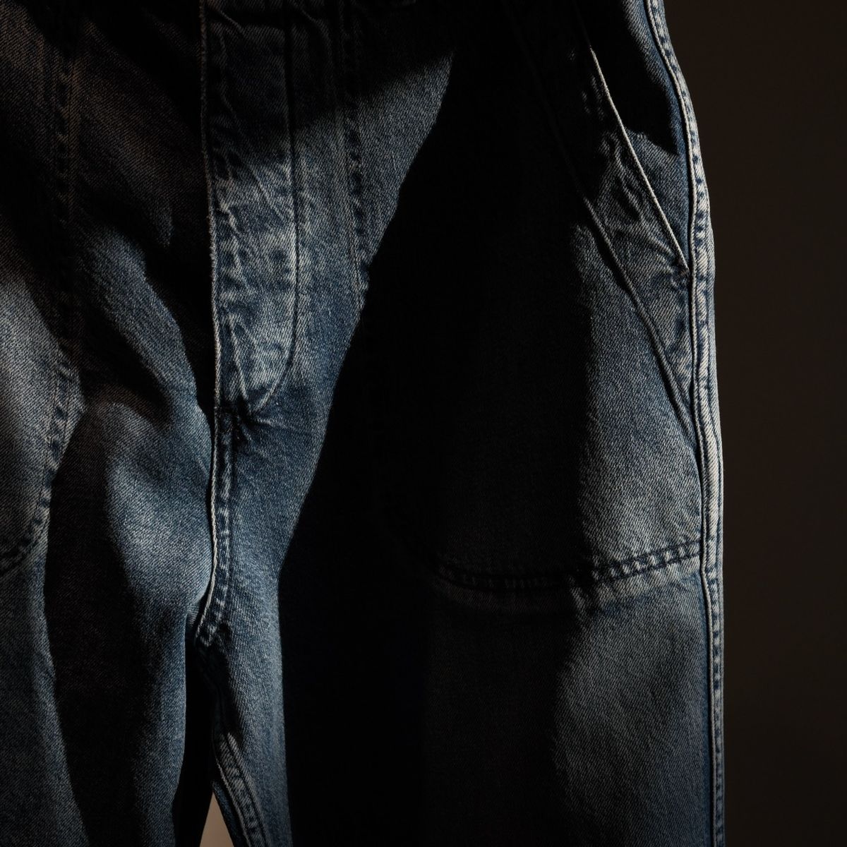 본로우(BONRROW) 40s USN DENIM TROUSERS