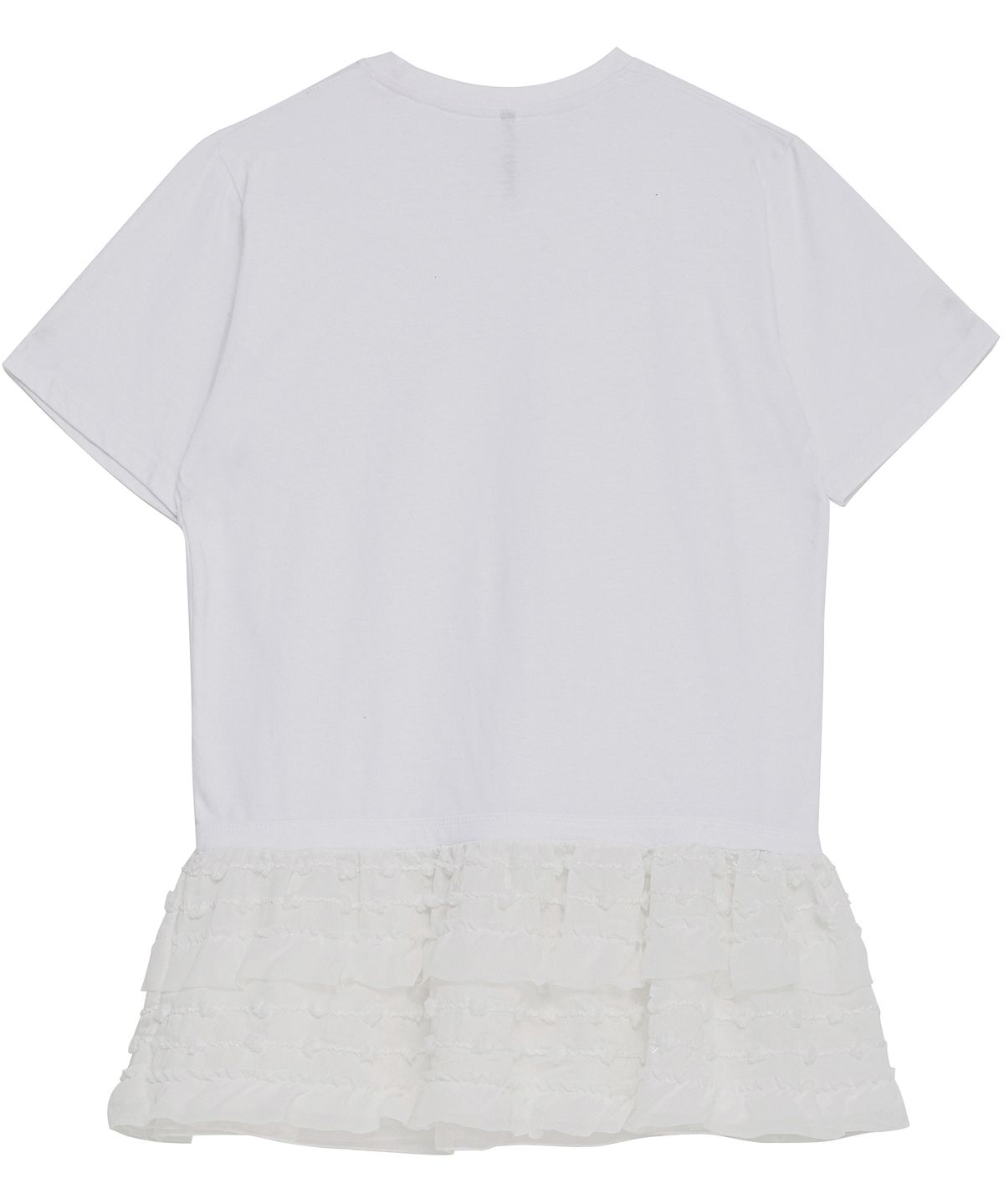 플레어업(FLAREUP) Layered Frill T-Shirt (FL-167_White)