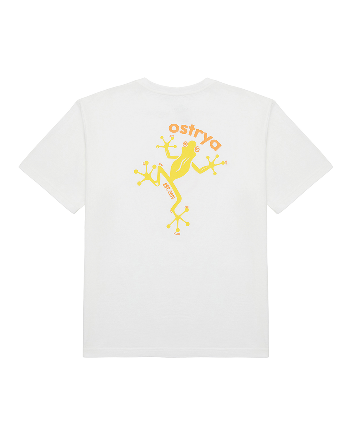 오스트리야(OSTRYA) Dizzy Frog Heavy Du-Tee Cloud White