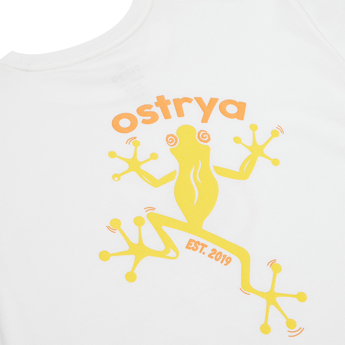 오스트리야(OSTRYA) Dizzy Frog Heavy Du-Tee Cloud White