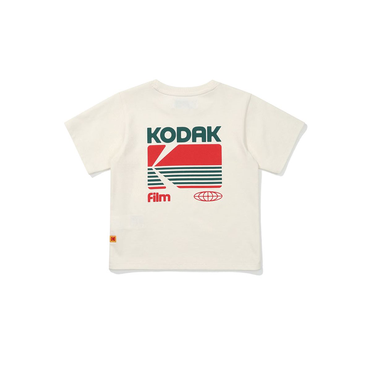 코닥 키즈(KODAK KIDS) 브리즈팝 그래픽 에어로쿨 반팔 티셔츠 키즈 IVORY