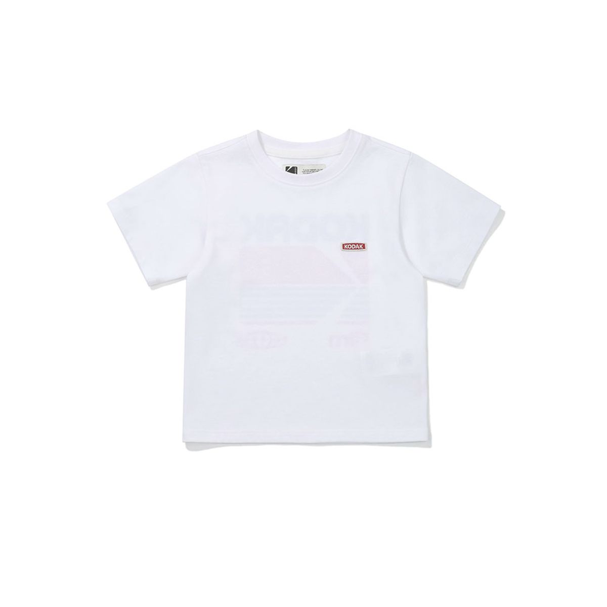 코닥 키즈(KODAK KIDS) 브리즈팝 그래픽 에어로쿨 반팔 티셔츠 키즈 WHITE