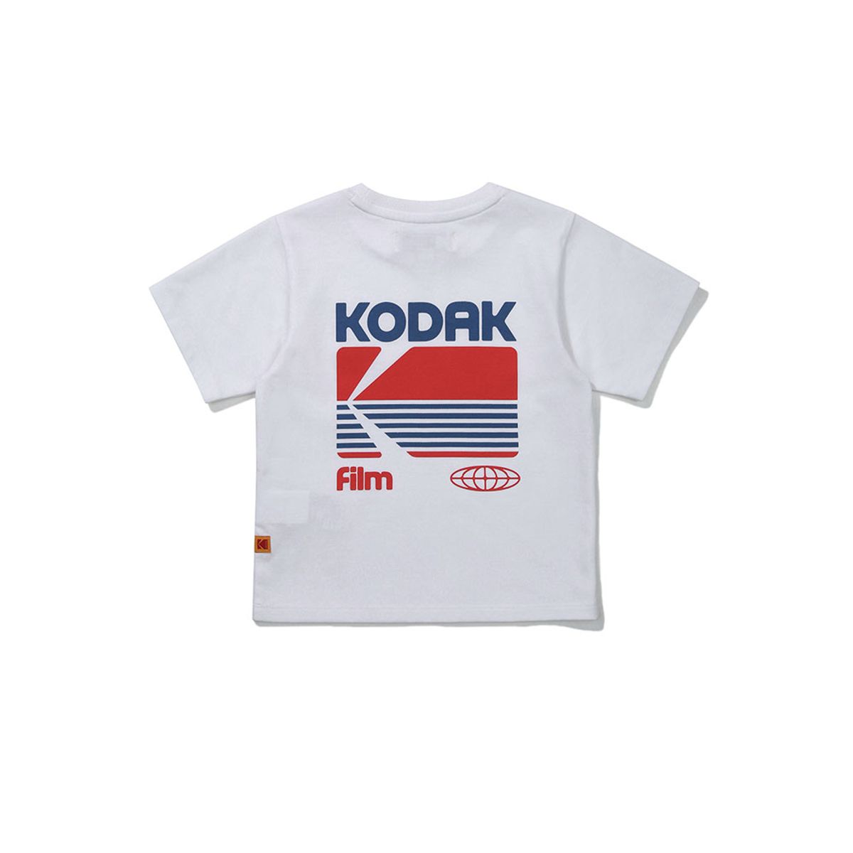 코닥 키즈(KODAK KIDS) 브리즈팝 그래픽 에어로쿨 반팔 티셔츠 키즈 WHITE