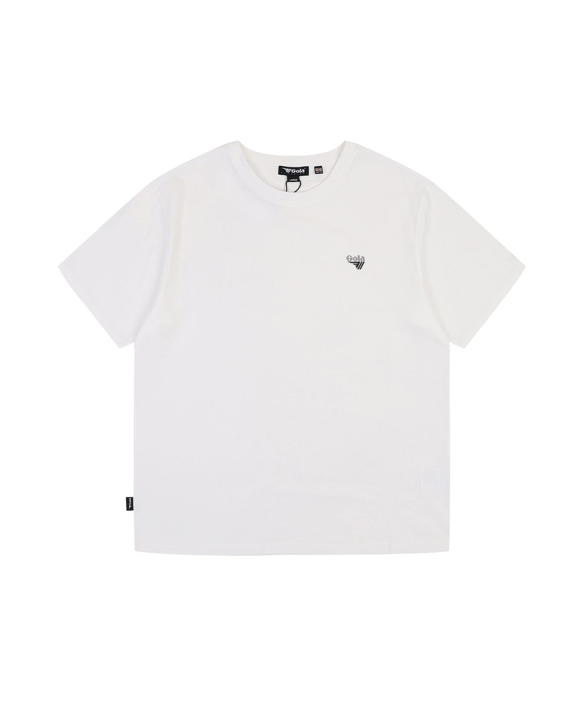 골라(GOLA) ESSENTIAL SMALL LOGO T-SHIRTS [WHITE]