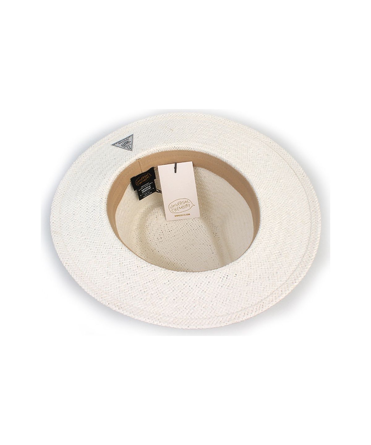 유니버셜 케미스트리(UNIVERSAL CHEMISTRY) Summer White Fedora - Big Size 빅사이즈 페도라