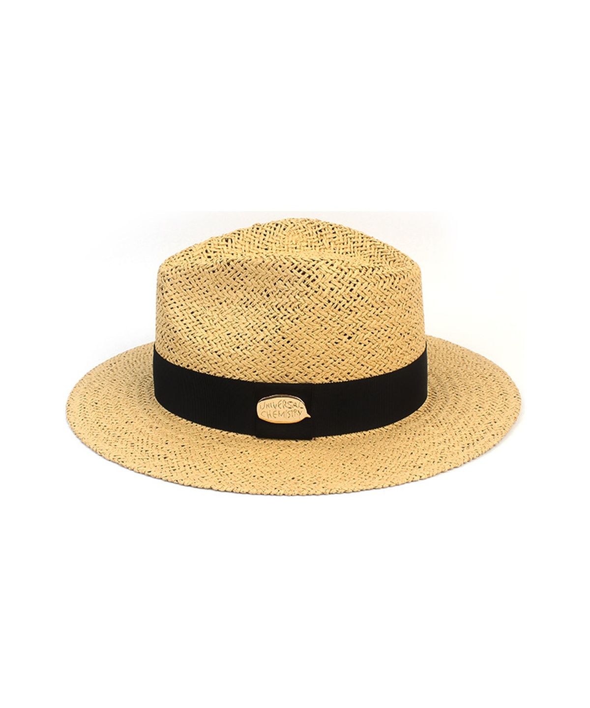 유니버셜 케미스트리(UNIVERSAL CHEMISTRY) Summer Beige Fedora - Big Size 빅사이즈 페도라