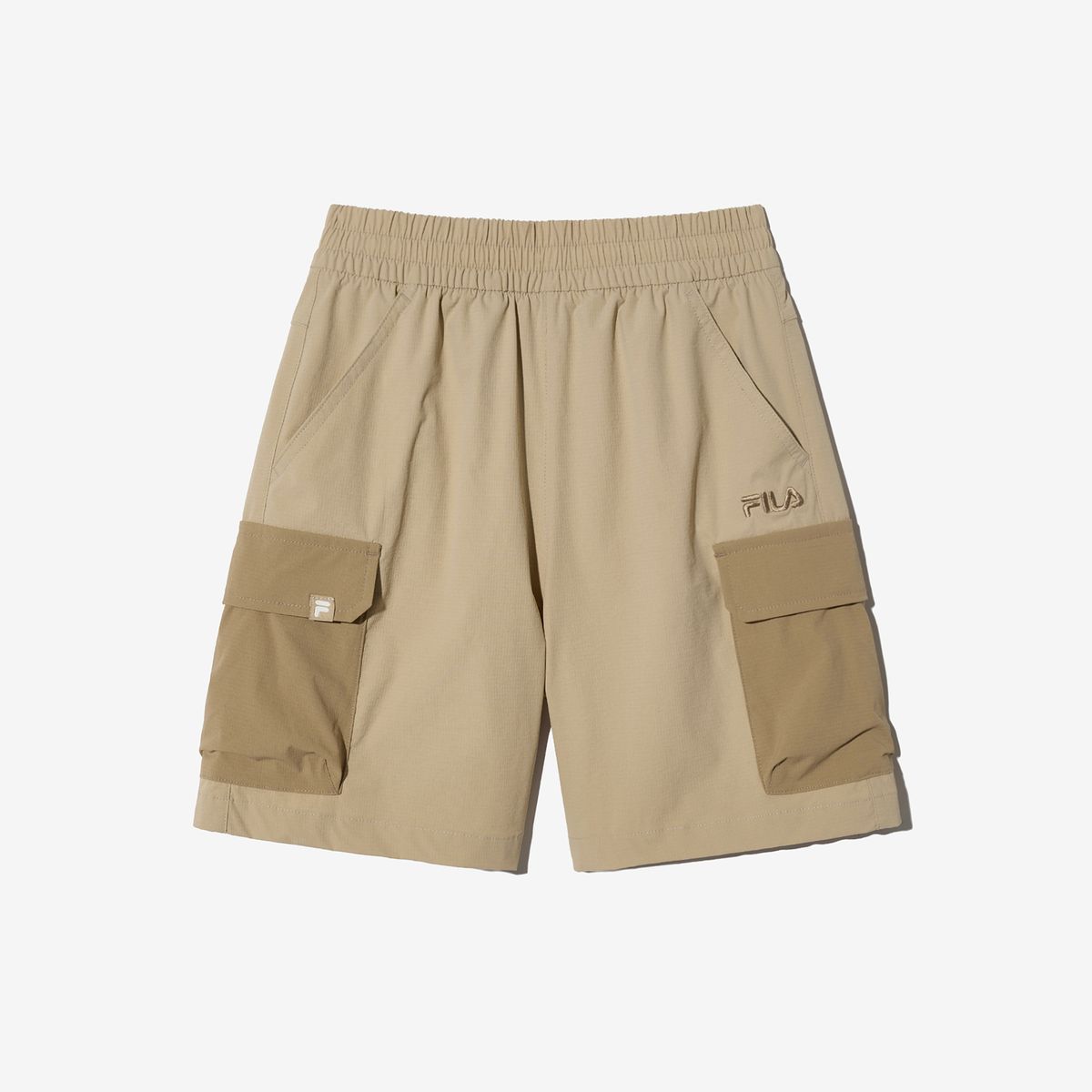 휠라 키즈(FILA KIDS) Travel club 립스탑 카고 5부 팬츠