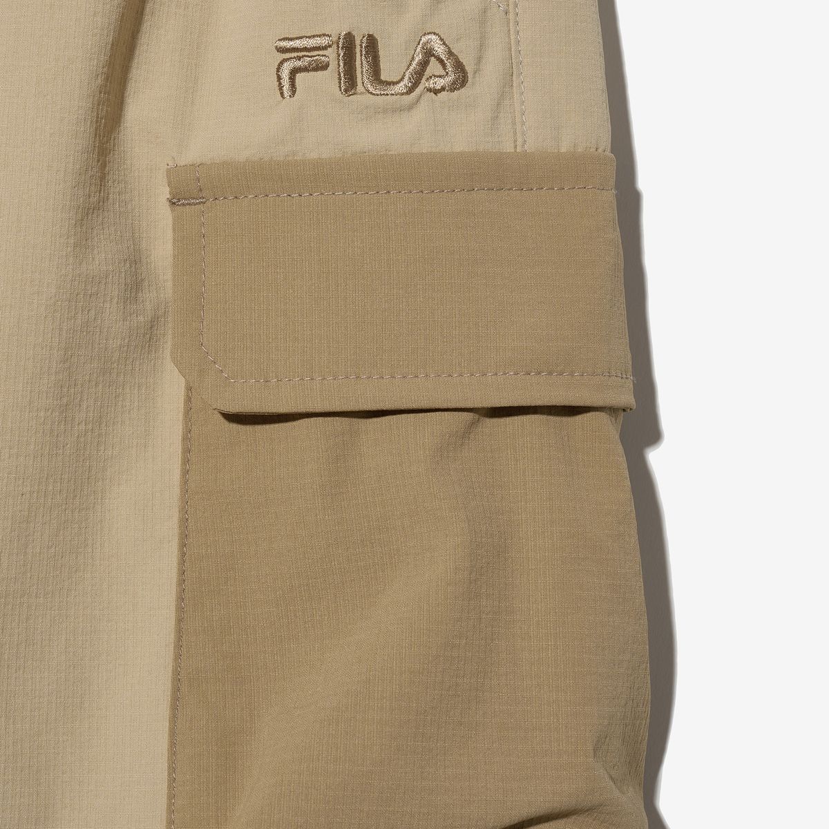 휠라 키즈(FILA KIDS) Travel club 립스탑 카고 5부 팬츠