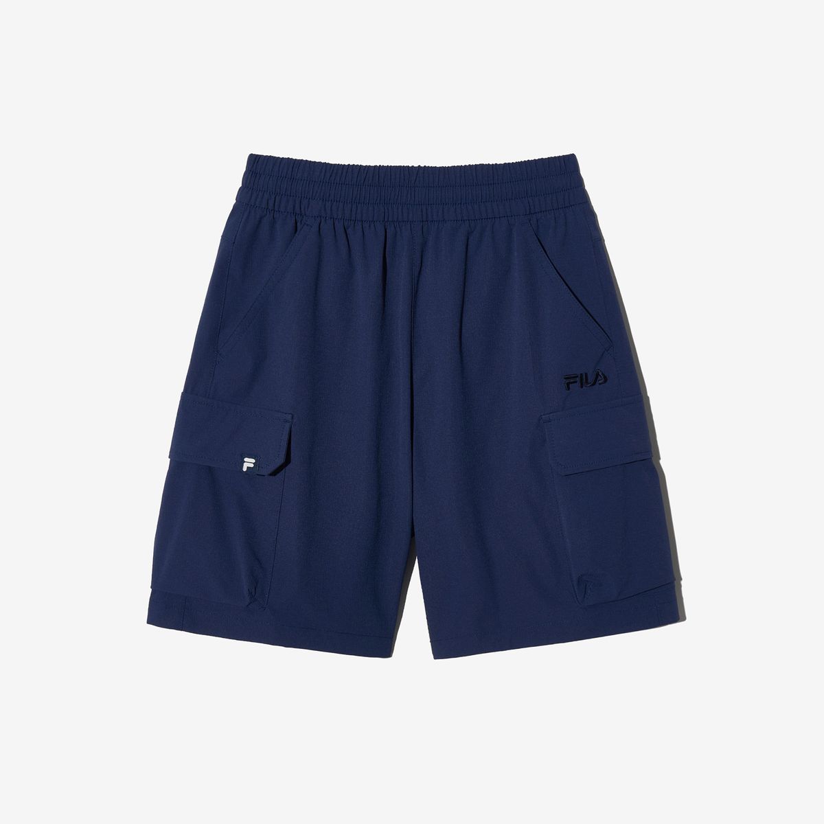 휠라 키즈(FILA KIDS) Travel club 립스탑 카고 5부 팬츠
