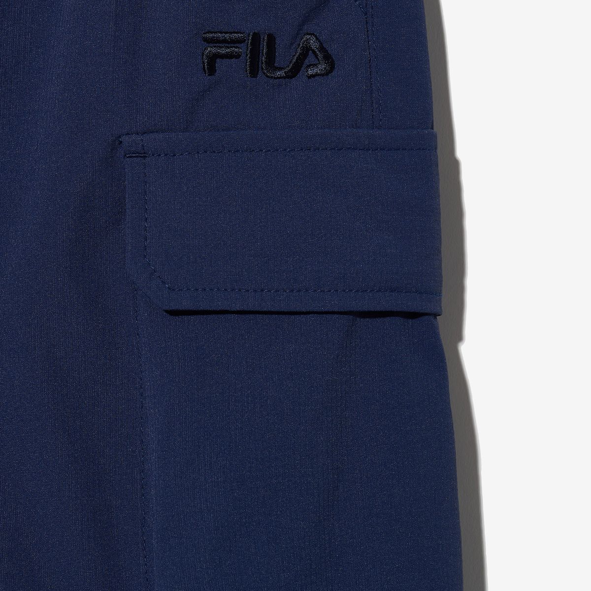 휠라 키즈(FILA KIDS) Travel club 립스탑 카고 5부 팬츠