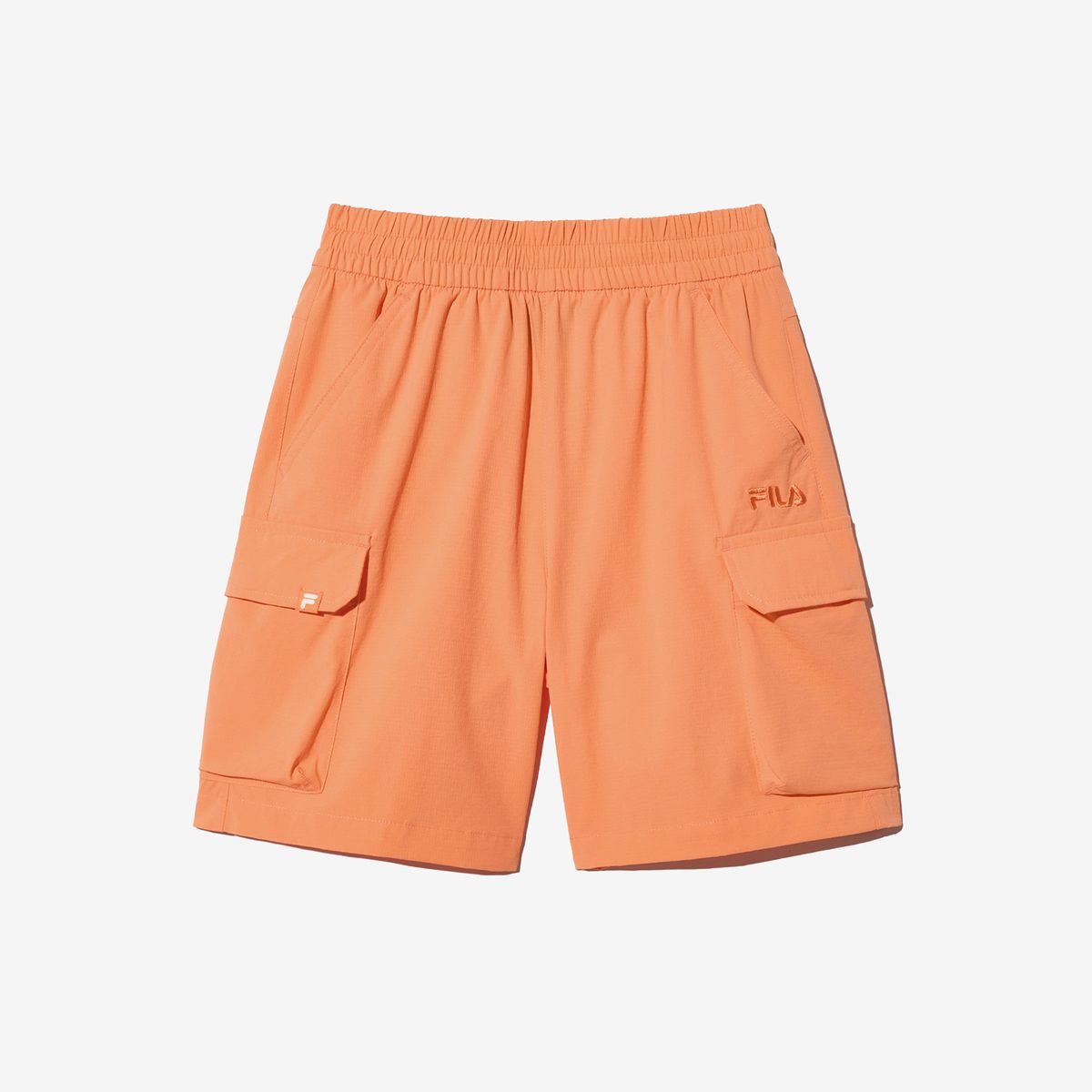 휠라 키즈(FILA KIDS) Travel club 립스탑 카고 5부 팬츠