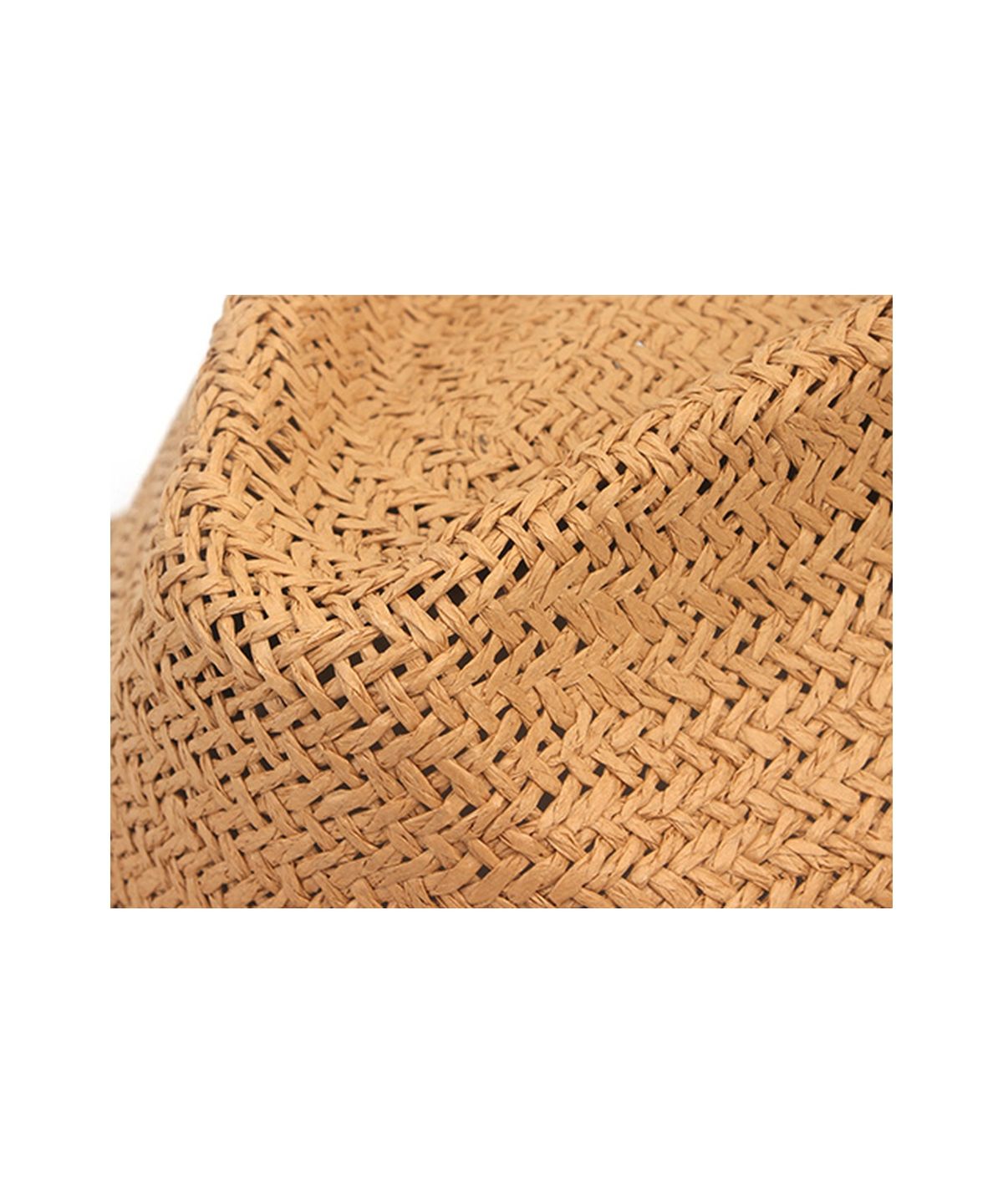 유니버셜 케미스트리(UNIVERSAL CHEMISTRY) Summer Brown Fedora - Big Size 빅사이즈 페도라
